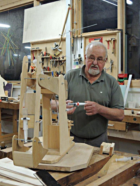 Holzwerkstatt im Kempodium Holzwerkstatt